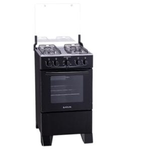 Fogão Atlas 4 bocas preto com forno limpa fácil Coliseum Plus - Forno 50l