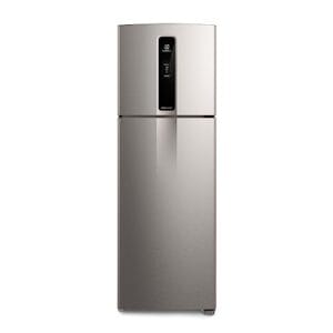Geladeira Electrolux Frost Free Duplex Efficient com AutoSense cor Inox Look 390L (IF43S) 127V