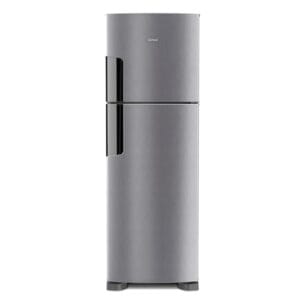 Geladeira Consul Frost Free Duplex 386 litros com Altura Flex cor Inox CRM44AK 110V