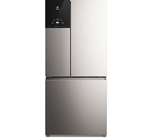 Geladeira Electrolux Frost Free Inverter 590L AutoSense 3 Portas Cor Inox Look (IM8S) - 127V