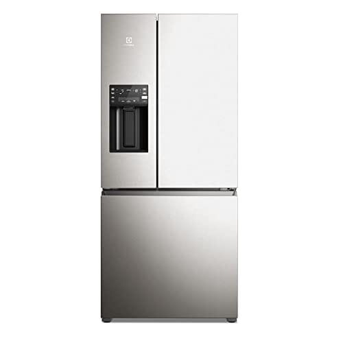 Geladeira Electrolux Multidoor Efficient Com Autosense, Inverter e Dispenser de Água e Gelo 540L Inox Look (IM8IS) 220V