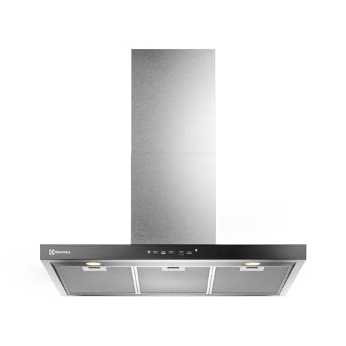 Coifa de Parede Electrolux 90cm Inox Experience com Inteligência Artificial e Alto Poder Sucção (CE9TF) - 127V