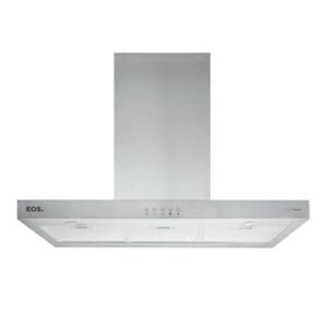 Coifa e Depurador de Ilha Eos 90cm Chef Gourmet em Inox Tipo T Eco90it 220v