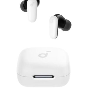 soundcore P30i by Anker, Fones de Ouvido com Cancelamento de Ruído, Graves Poderosos, 45H de Reprodução, Estojo 2-em-1 com Suporte para Celular, IP54, Bluetooth 5.4, Fones Sem Fio