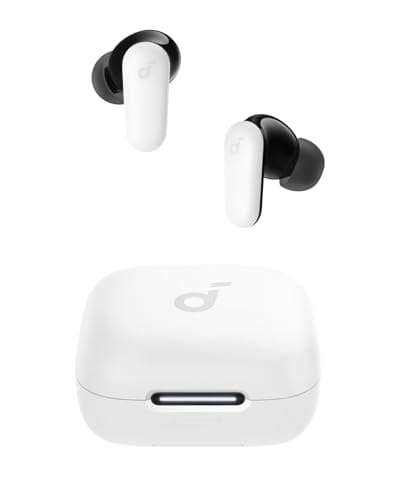 soundcore P30i by Anker, Fones de Ouvido com Cancelamento de Ruído, Graves Poderosos, 45H de Reprodução, Estojo 2-em-1 com Suporte para Celular, IP54, Bluetooth 5.4, Fones Sem Fio