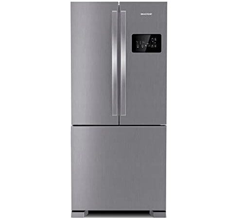 Geladeira Brastemp Frost Free French Door A+++ 554 litros Cor Inox - BRO85AK 220V