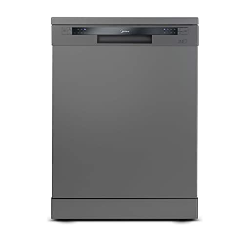 MIDEA LAVA-LOUCAS 14 SERVICOS DWA14S1 CINZA 127V