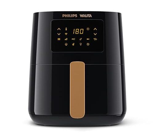 Fritadeira Airfryer Conectada c/Alexa, Philips Walita, Preta, 4.1L, 110V, 1400W - RI9255/81