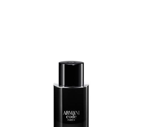 Armani Beauty, Armani Code Parfum, 50ml, Giorgio Armani Perfume Masculino, Fragrância Oriental Amadeirada Aromática com Notas de Fava Tonka, Íris, Sálvia e Bergamota