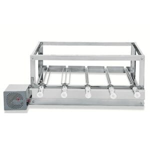 Churrasqueira Gira Grill 100% Inox - Artinox Grill - 5 Espetos Giratórios - Motor Bivolt