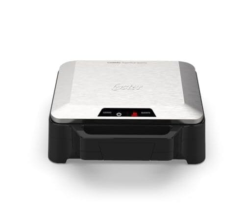 Oster Sanduicheira Elétrica Inox, 1000W, OSAN500, 127V