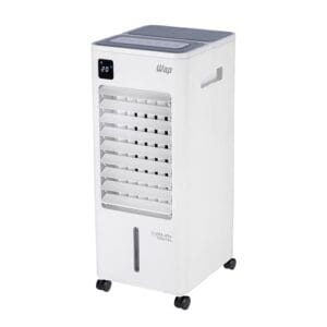 WAP Climatizador de Ar Torre CONTROL DIGITAL 3 em 1 - Climatiza, Umidifica e Ventila, Painel Touch, Controle Remoto e Blocos para Congelamento 220V