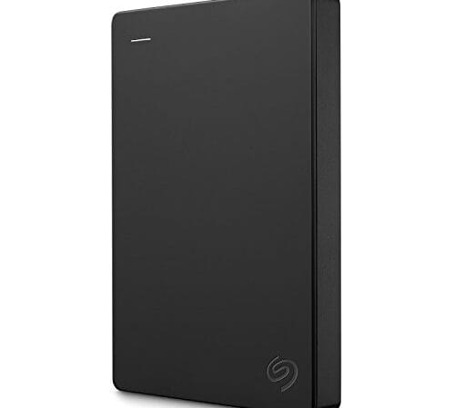 Seagate Unidade portátil, 2 TB, disco rígido externo, para PC, laptop e Mac, serviços de resgate de 2 anos, Amazon Exclusive (STGX2000400), preto