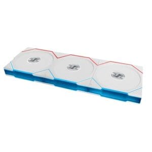 Kit 3 Fans Lian Li Uni fan TL 120 Wireless ARGB Branco 12TL1W3W WHITE