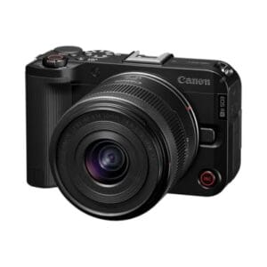 Canon EOS R50 V com RF-S14-30 mm F4-6.3 é lente STM PZ, câmera híbrida de lente intercambiável sem espelho APS-C, lente de zoom ultra grande angular, vídeo vertical, vlogging, transmissão ao vivo