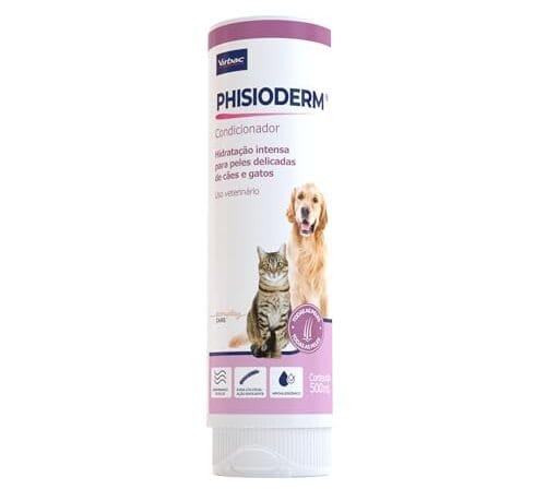 Virbac Phisioderm Condicionador para Cães e Gatos 500 mL
