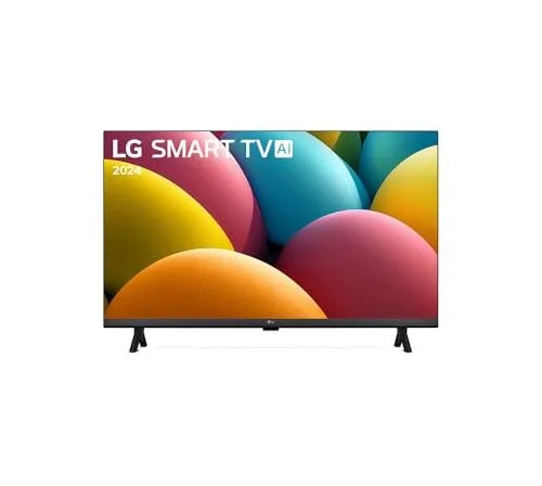 Smart TV 32" LG HD 32LR600B Processador α5 Ger6 AI Alexa integrado LG Channels webOS 23 compatível com Controle Smart Magic