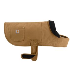 Carhartt Casaco para cães com isolamento de pato firme, casaco durável resistente ao clima para condições de frio e vento, contém PFAS (marrom Carhartt), GG