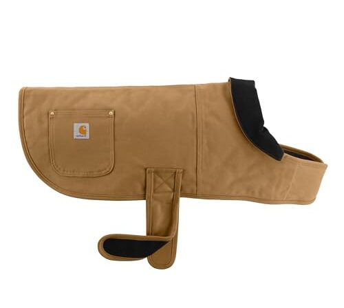 Carhartt Casaco para cães com isolamento de pato firme, casaco durável resistente ao clima para condições de frio e vento, contém PFAS (marrom Carhartt), GG