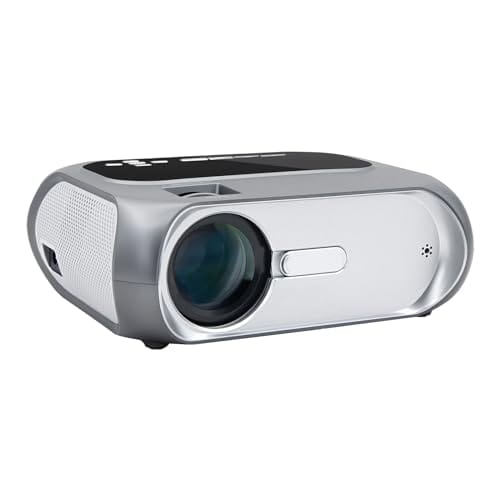 Mini Projetor Portatil, WiFi Smart HD Projetor LED com HDMI, USB, AV e Outras Interfaces