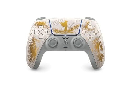 Controle sem fio DualSense® – Edição Limitada Ouro Ghost of Yōtei - PlayStation 5