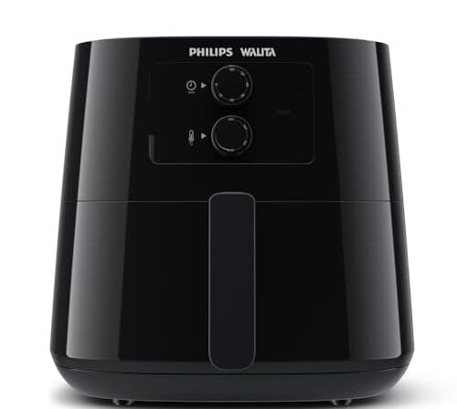 Fritadeira Airfryer Série 3000, Philips Walita, com 6.2L de capacidade, Preta, 2000W, 110v - HD9206/91