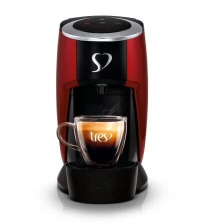 Cafeteira Espresso Touch Vermelha, 220V - TRES 3 Corações
