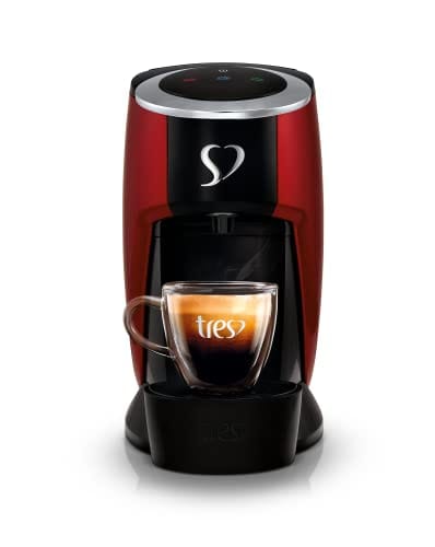 Cafeteira Espresso Touch Vermelha, 220V - TRES 3 Corações