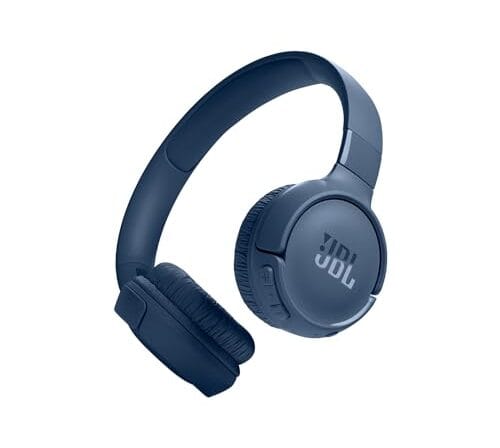 JBL, Fone de Ouvido Bluetooth, Tune 520BT, On-ear, Sem Fio - Azul