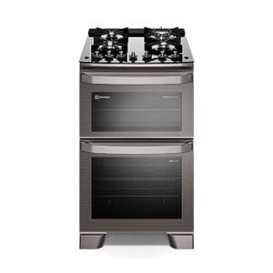 Fogão Electrolux 4 Bocas Experience com PerfectCook360 Prata FE4DC