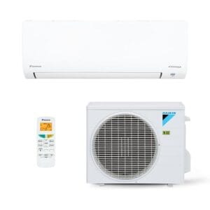 Ar Condicionado Split Daikin Hi Wall Ecoswing Gold R-32 Inverter 18.000 Btus Frio Branco Gelo Monofásico Ftkp18s5vl/rkp18s5vl - 220v