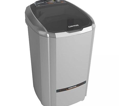Colormaq Maquina de Lavar Roupa Semi Automatica Tanquinho 20kg LCS20 Prata127V