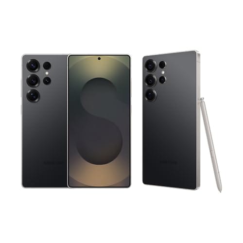 Celular Samsung Galaxy S25 Ultra 5G, 256GB, 12GB RAM, Câmera Quádrupla de 200+50+10+50, Tela Grande de 6.9", Titânio Preto