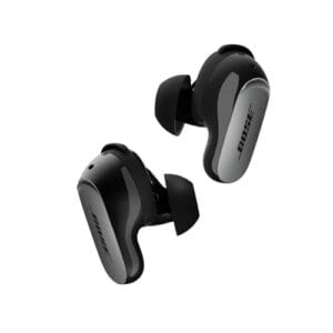Bose Fones de ouvido QuietComfort Ultra Bluetooth (2ª geração), fones de ouvido sem fio com cancelamento de ruído, bateria de até 6 horas, classificação IPX4, áudio imersivo, graves profundos, preto