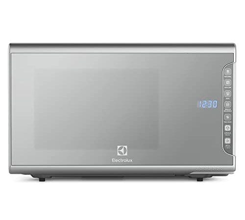 Micro-ondas Electrolux 31L cor Inox Espelhado com Painel Integrado e Função Tira Odor (MI41S) - 220V