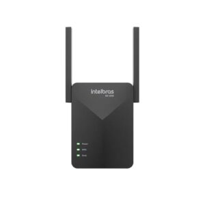 Extensor Mesh Wi-Fi 6 EX 1500 Preto Intelbras Cobertura de Até 100m²