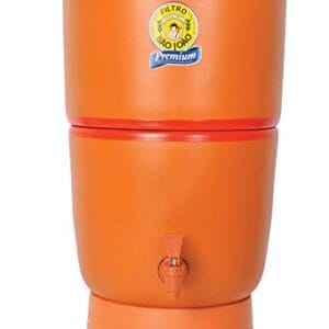 Filtro de Água de Barro Purificador São João com 3 Velas - 8 Litros Premium Filtro de Água de Barro Purificador São João com 3 Velas 8 Litros Premium