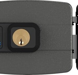 Fechadura C90 Dupla, HDL, C-90 C90, Cinza