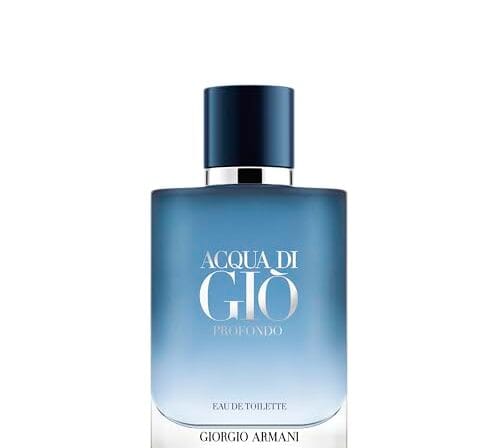Armani Beauty, Acqua di Giò Profondo Eau de Toilette, 50ml, Giorgio Armani, Perfume Masculino, Fragrância Fougère Aromática com Especiarias, Lavanda e Patchouli