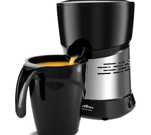 Espremedor de Frutas, Turbo Pro, 1,3L, Preto, Bivolt, Britânia