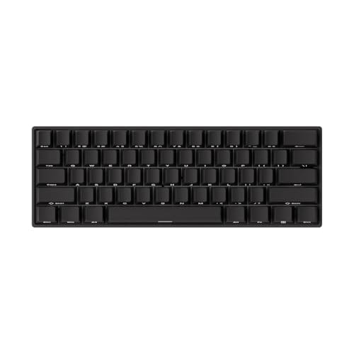 Teclado Mecânico Gamer Magnético Akko x Monsgeek Fun60 Pro SP Preto 8K Switch Akko Glare Linear AKKO01-00006-BLK