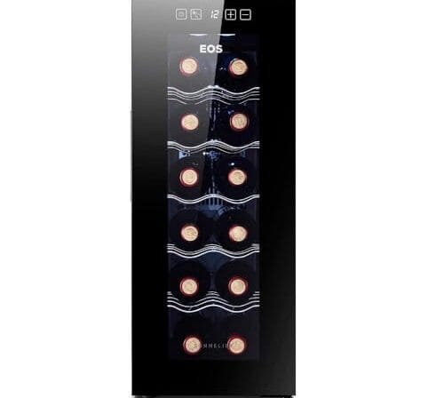 Adega Climatizada Eletrônica Eos 12 Garrafas Eae12 Bivolt
