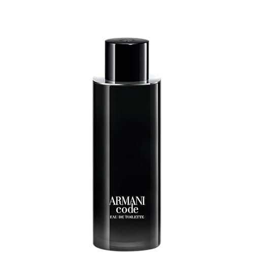 Armani Beauty, Armani Code Eau de Toilette, 200ml, Giorgio Armani, Perfume Masculino Refilável, Fragrância Oriental Amadeirada com Notas de Tangerina Verde, Lavanda, Fava Tonka e Cedro
