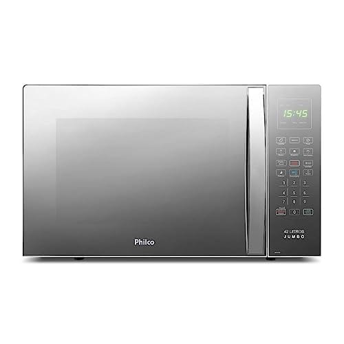 Micro-ondas Philco PMO42EB Jumbo Tira Odor 42L 1560W 220V Espelhado Branco