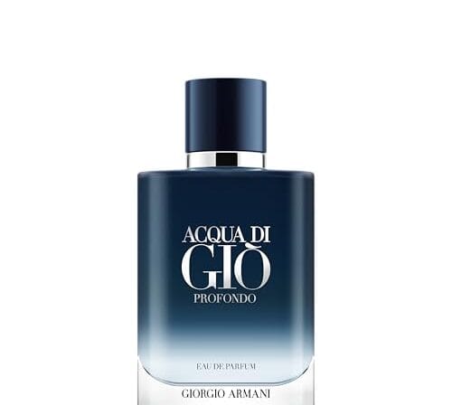 Armani Beauty, Acqua di Giò Profondo Eau de Parfum, 100ml, Giorgio Armani, Perfume Masculino, Fragrância Aquática Amadeirada com Notas de Lavanda, Patchouli, Alecrim e Mandarina Verde