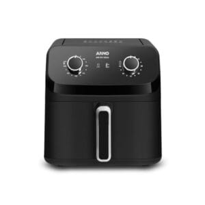 Fritadeira Sem Óleo Arno Air Fryer Mega 7,5L AFM7, 1700W, Preta, Tecnologia Extra Crocância, Super Silenciosa, 110V