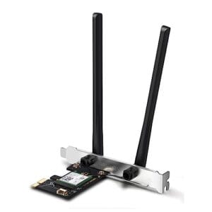 Adaptador Wi-Fi 6 PCIe AX3000 Bluetooth 5.2