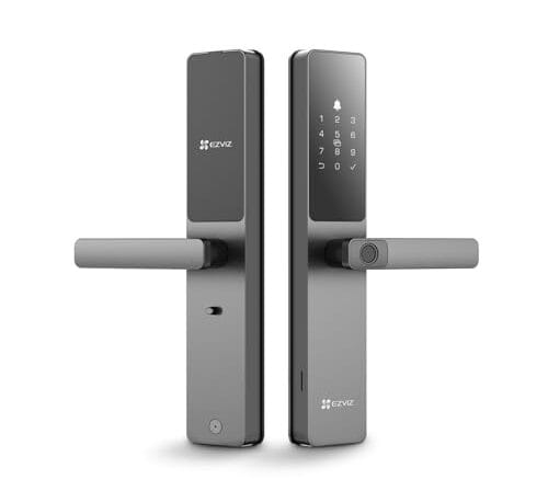 Fechadura digital Ezviz DL05 Wi-Fi BT inteligente código senha tag a prova d'água