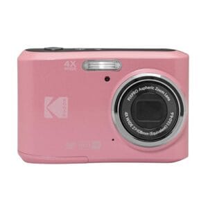 Kodak Câmera digital PIXPRO FZ45 Zoom 16MP 1080p Full HD com zoom óptico de 4X e lente grande angular de 27 mm (rosa pastel)