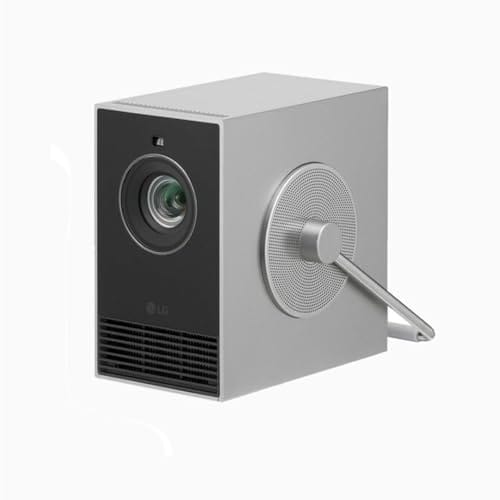 Projetor LG CineBeam Q 4K UHD Laser, Smart Portátil, até 120”, WebOS 6.0, Screen Share, Air Play, Bluetooth e Alto-falante - HU710PB